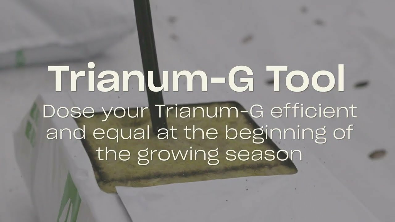 Trianum-G Tool: dose your Trianum-G efficient and equal at the beginning of the growing season