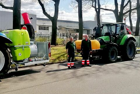 Municipality Enschede: Entonem nematodes against oak processionary caterpillar