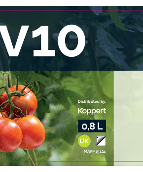 V10 label
