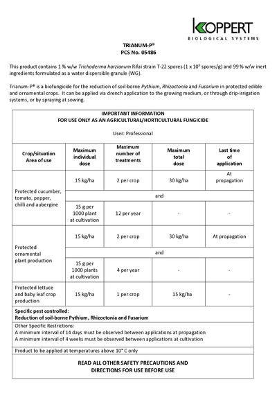 Trianum-P Label ROI